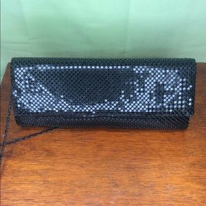 🛼Black Mesh Handbag Large with Strap